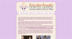 Desktop Screenshot of krossfirekennels.com